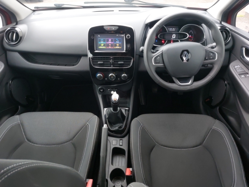 Renault Clio 1.2 16V Dynamique Nav SD67JVZ Red #3