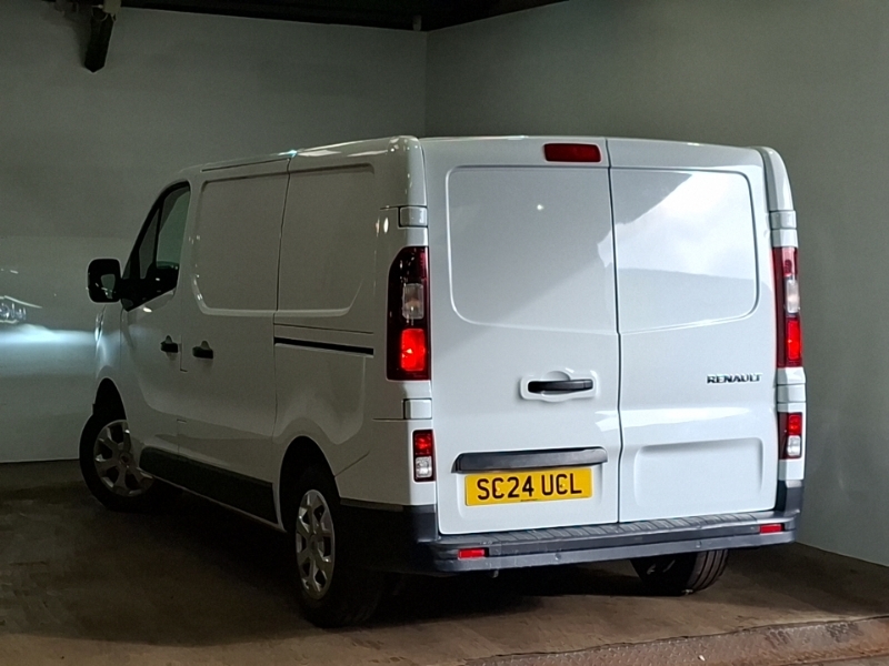 Renault Trafic Sl30 Blue Dci 130 Advance Safety Van White #2