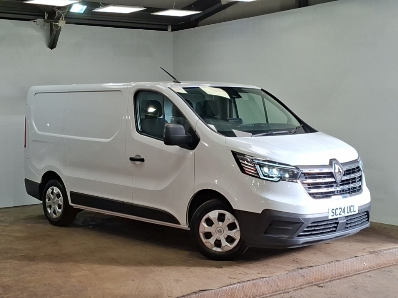 Renault Trafic Ll30 Blue Dci 130 Advance Safety Van White #7