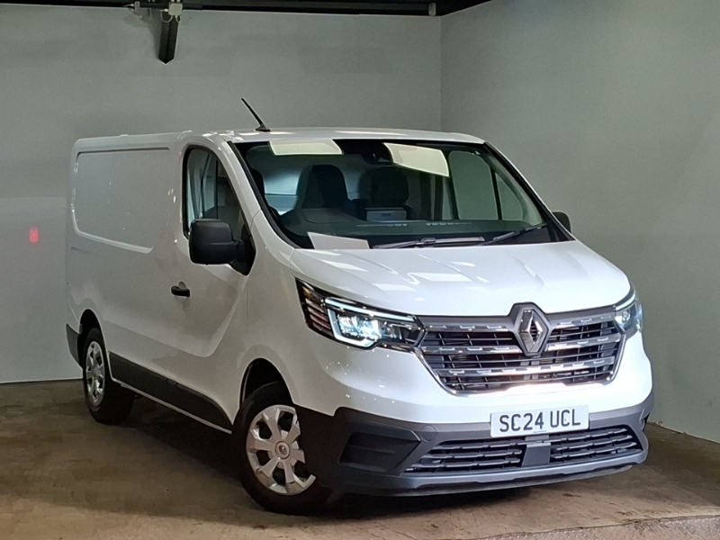 Renault Trafic Sl30 Blue Dci 130 Advance Safety Van White