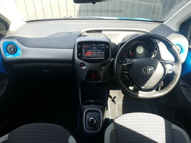 Toyota Aygo 1.0 Vvt-i X-trend X-shift Blue #3
