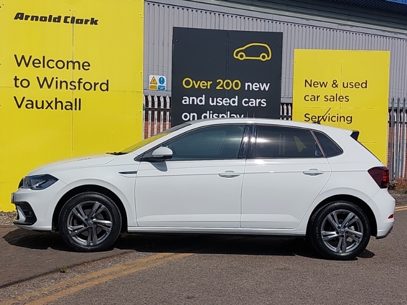 Volkswagen Polo 1.0 Tsi 110 R-line Dsg CV24YMA White #4