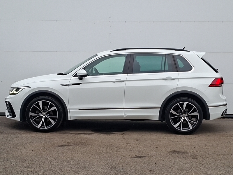Volkswagen Tiguan 2.0 Tdi R-line Dsg MT72YCP White #4