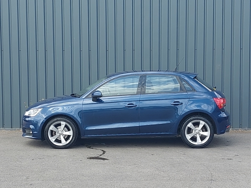 Audi A1 1.0 Tfsi Sport Nav S Tronic Blue #4