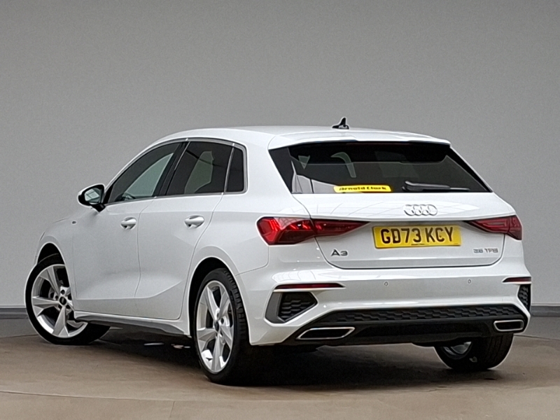 Audi A3 35 Tfsi S Line S Tronic GD73KCY White #2