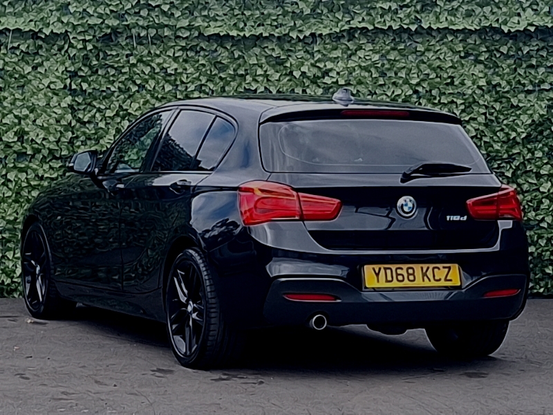 BMW 1 Series 118D M Sport Navservotronic Black #2