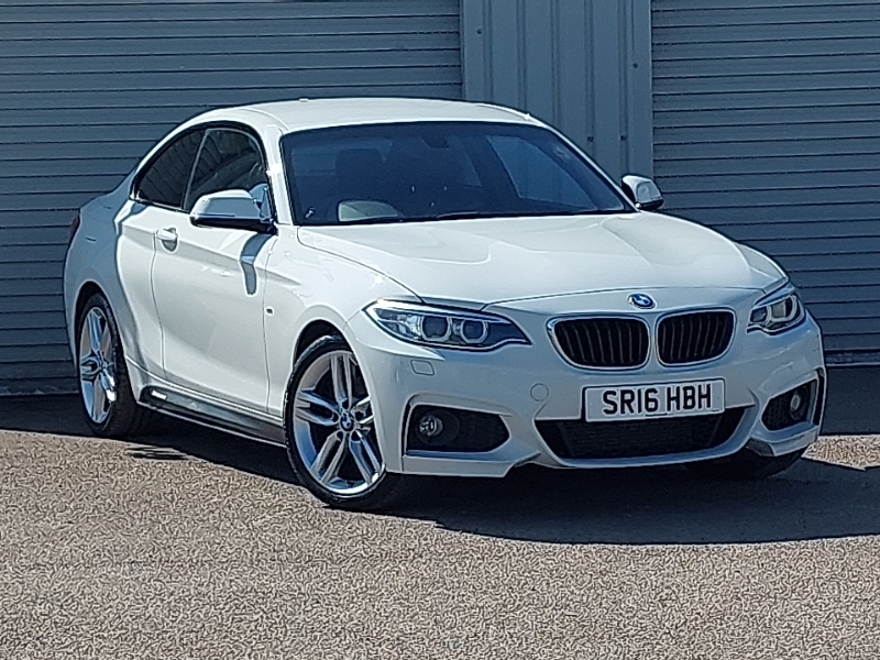 BMW 2 Series 220D 190 Xdrive M Sport Step White