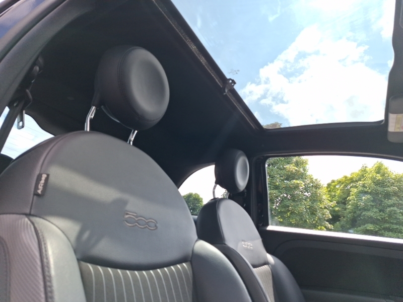 Fiat 500 Lounge Black #17