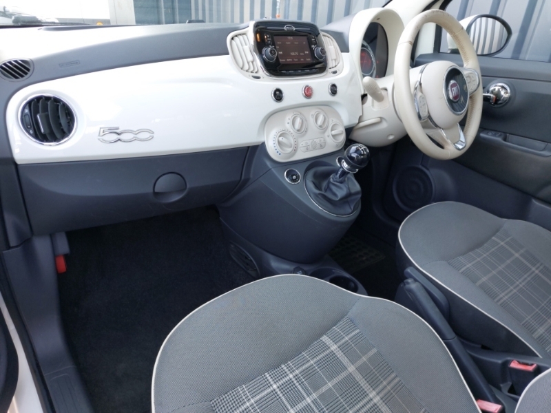 Fiat 500 1.2 Lounge White #5