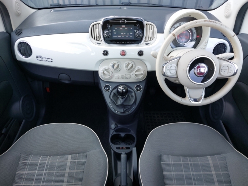 Fiat 500 1.2 Lounge White #3