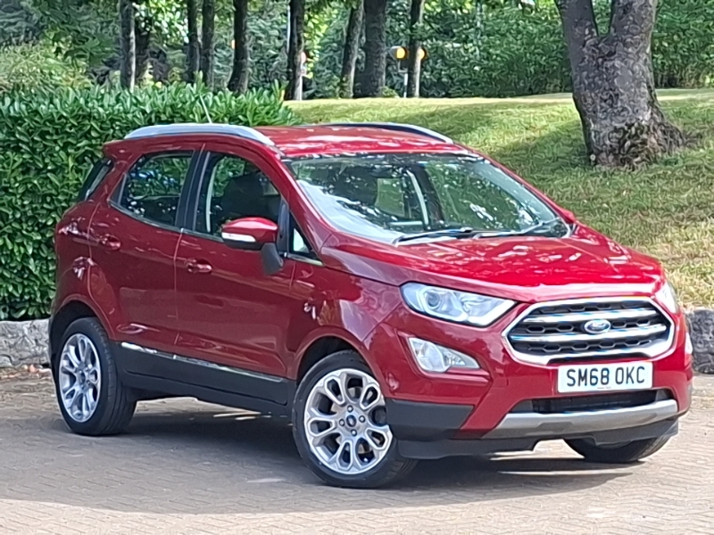 Ford Ecosport 1.5 Tdci Titanium Red