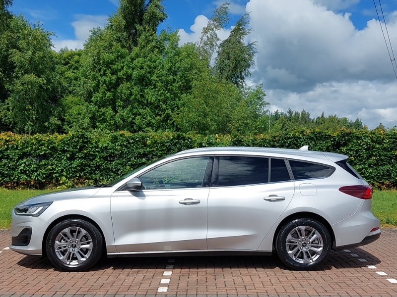 Ford Focus 1.0 Ecoboost Hybrid Mhev 155 Titanium Silver #4