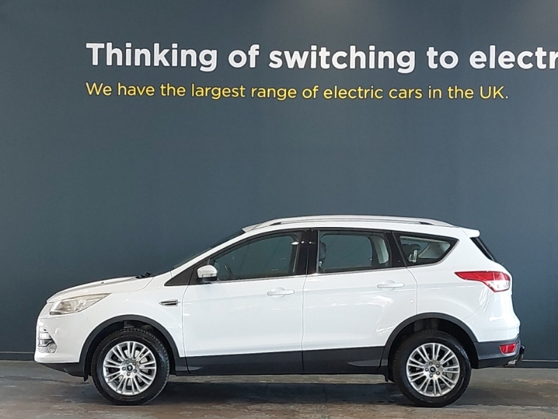 Ford Kuga 2.0 Tdci 163 Titanium Powershift White #4