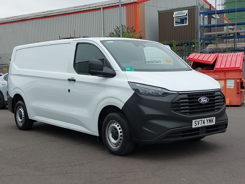 Ford Transit Custom 350 Trend L3 H2 Lwb Medium Roof Double Cab In Van White #1