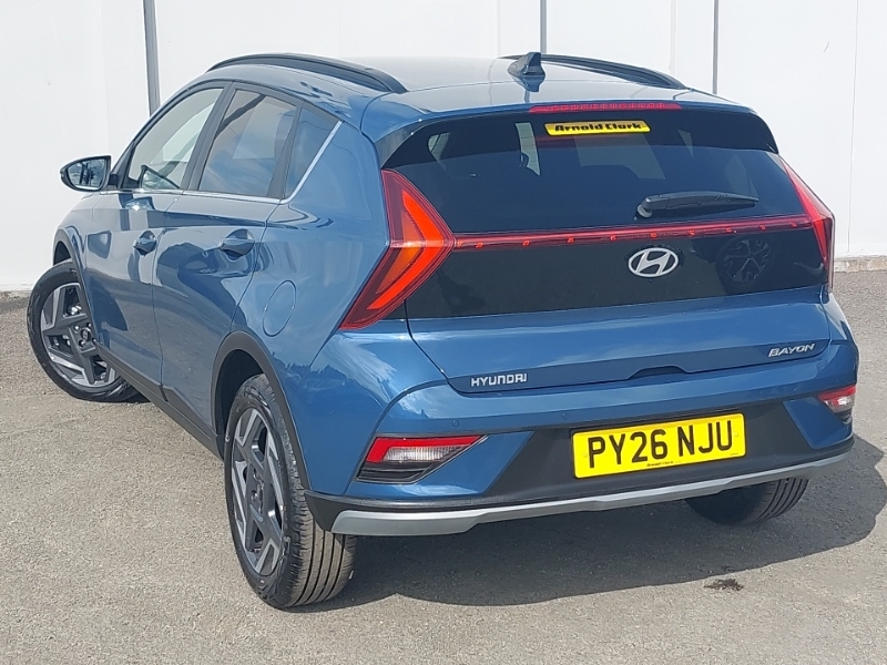 Hyundai Bayon 1.0 Tgdi 90 Tech Line Dct PY26NJU Blue #2
