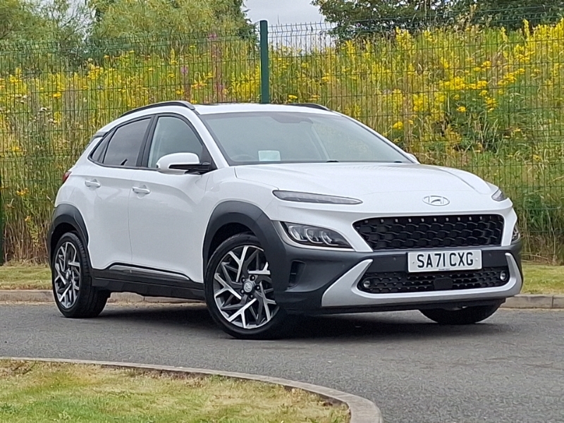 Hyundai Kona 1.6 Gdi Hybrid Ultimate Dct White