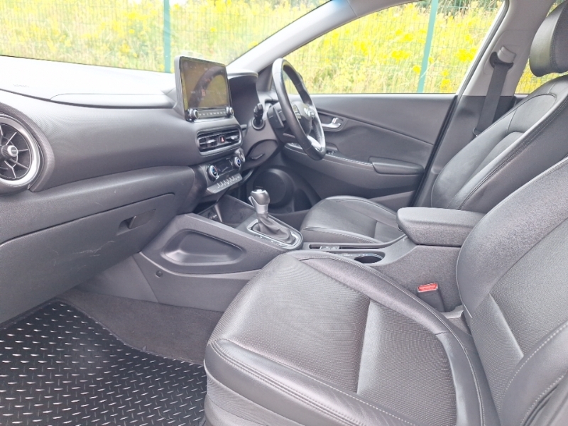 Hyundai Kona 1.6 Gdi Hybrid Ultimate Dct White #5