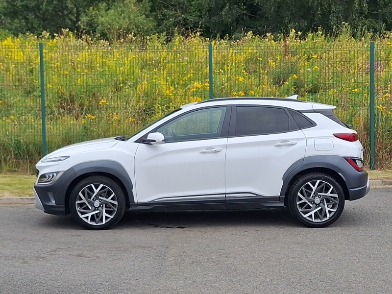 Hyundai Kona 1.6 Gdi Hybrid Ultimate Dct White #4