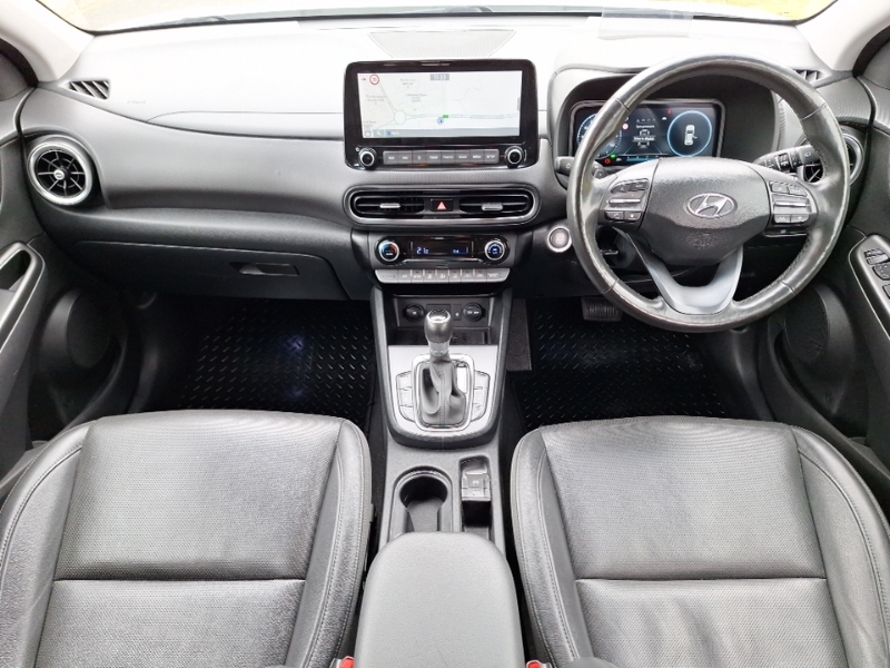 Hyundai Kona 1.6 Gdi Hybrid Ultimate Dct White #3