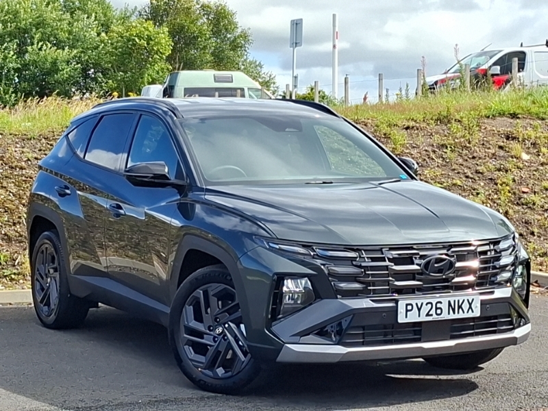 Hyundai Tucson 1.6T 239 Hybrid Black Line PY26NKX Green