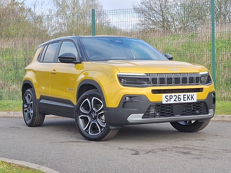 Jeep Avenger 1.2 E-hybrid Summit Dct Yellow