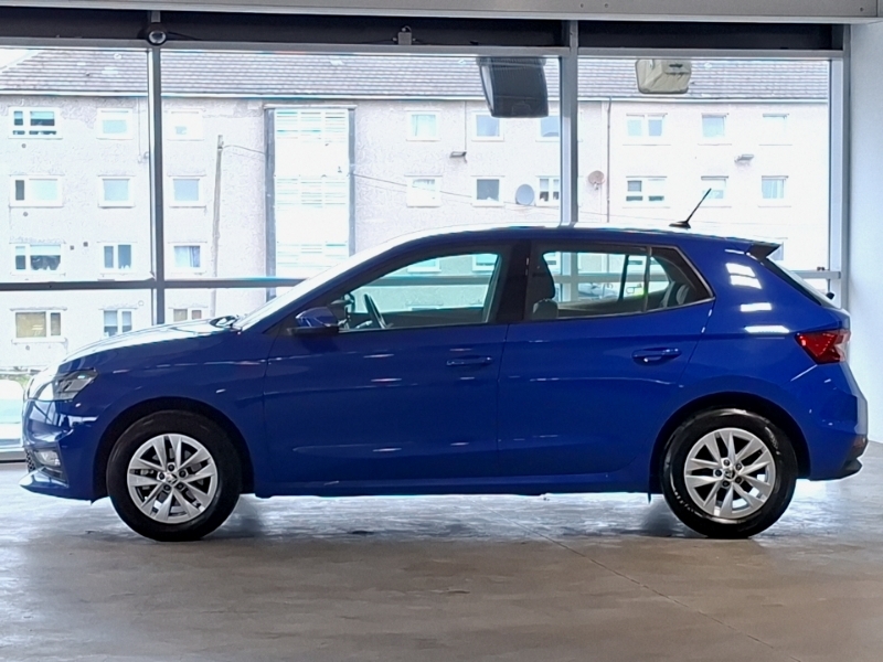 Skoda Fabia 1.0 Tsi 110 Se Comfort Dsg FP73OGX Blue #4