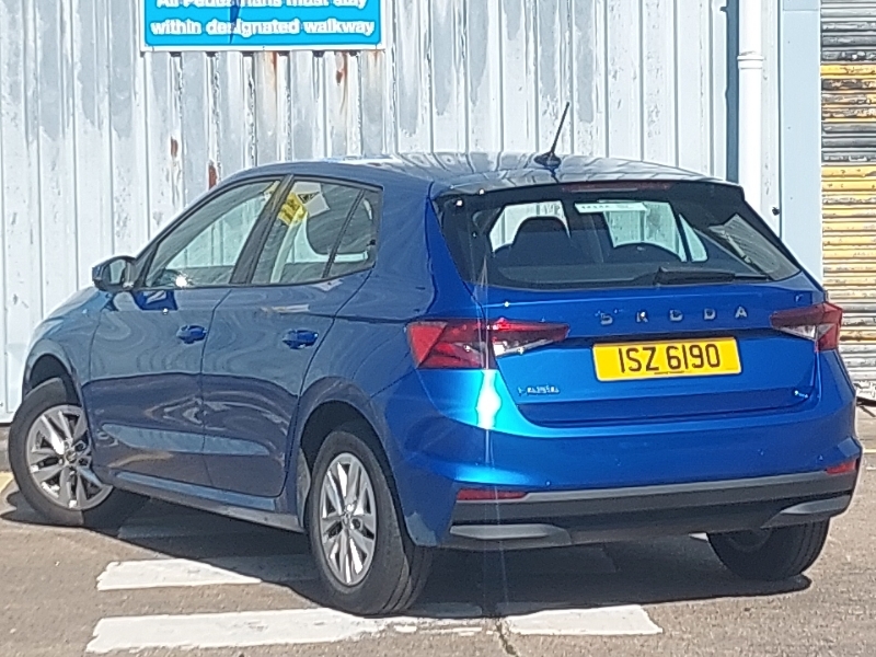 Skoda Fabia 1.0 Tsi 116 Se Comfort Blue #2
