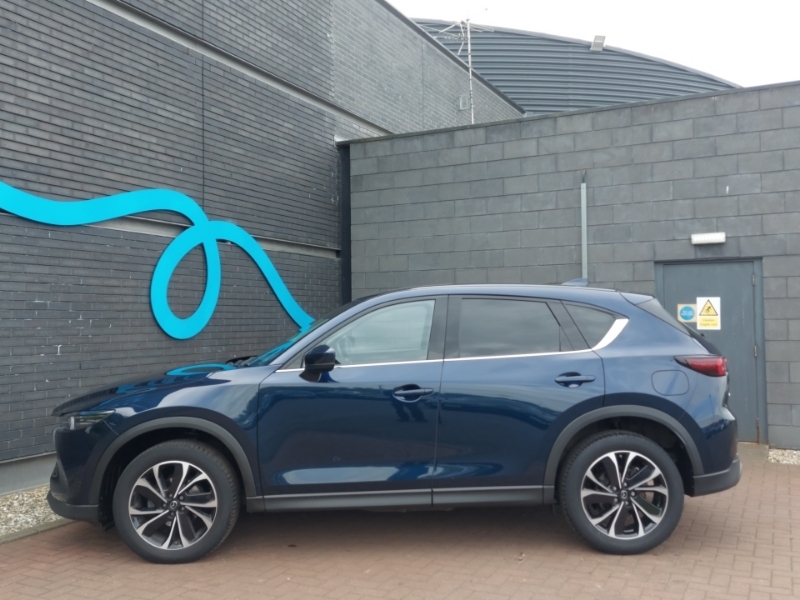 Mazda CX-5 2.0 E-skyactiv G Mhev Exclusive-line Blue #4