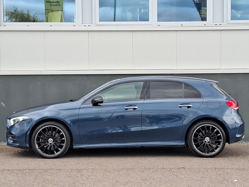 Mercedes-Benz A Class A250e Amg Line Premium Plus Night Edition LM72KRU Blue #4