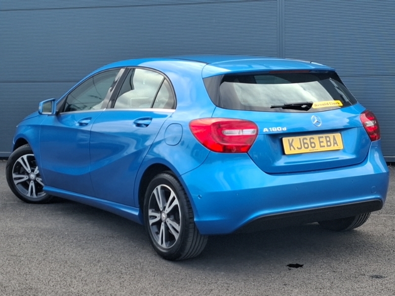 Mercedes-Benz A Class A180d Se Executive KJ66EBA Blue #2