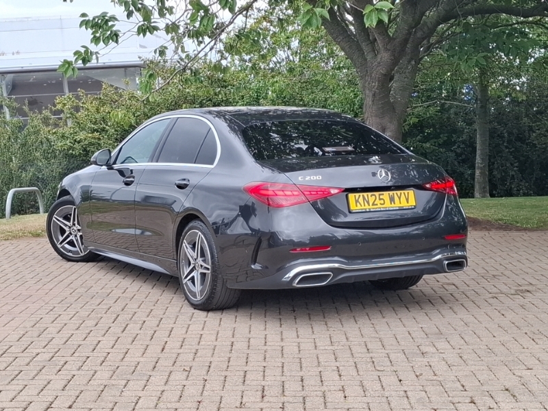 Mercedes-Benz C Class C200 Amg Line 9G-tronic Grey #2