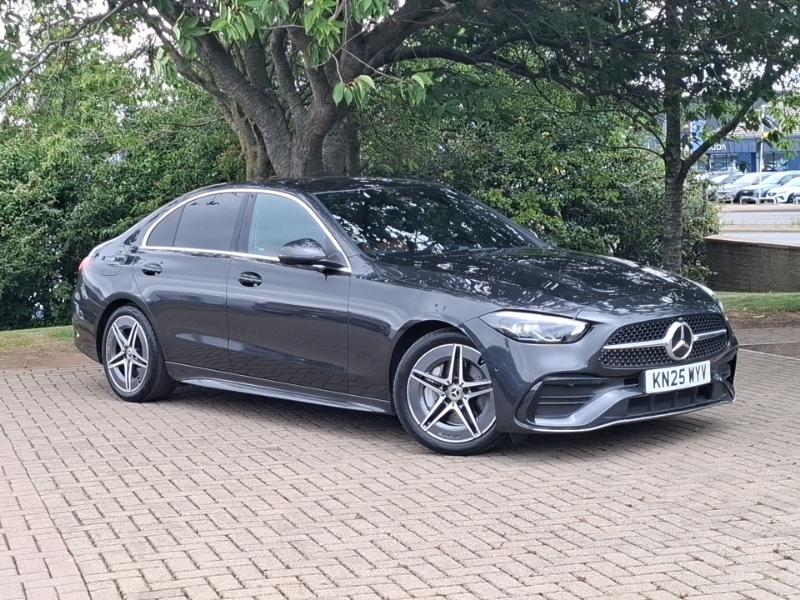 Mercedes-Benz C Class Amg Line Silver #7