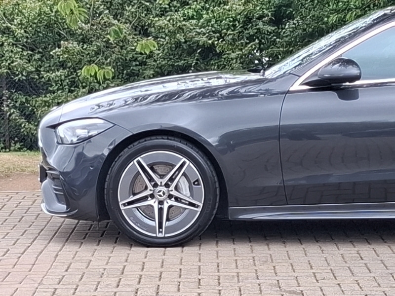 Mercedes-Benz C Class Amg Line Silver #18