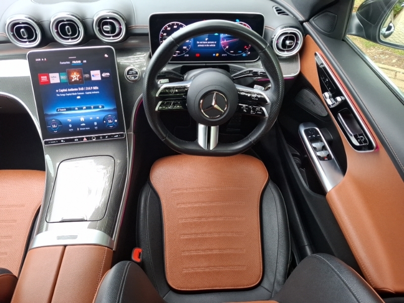 Mercedes-Benz C Class Amg Line Silver #8