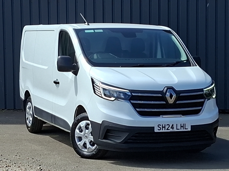 Renault Trafic Sl30 Blue Dci 130 Advance Van White