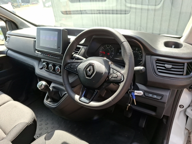 Renault Trafic Sl30 Blue Dci 130 Advance Van White #3