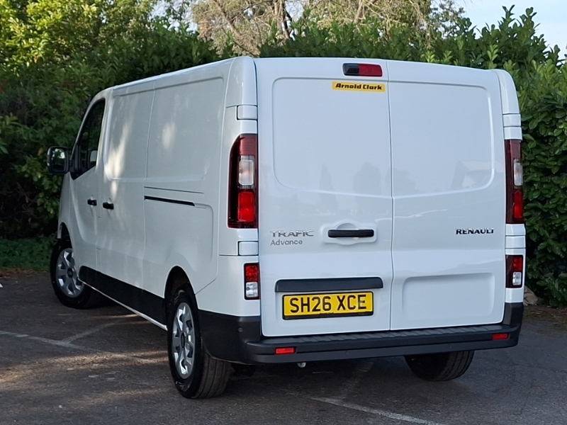 Renault Trafic Ll30 Blue Dci 130 Advance Safety Van White #2