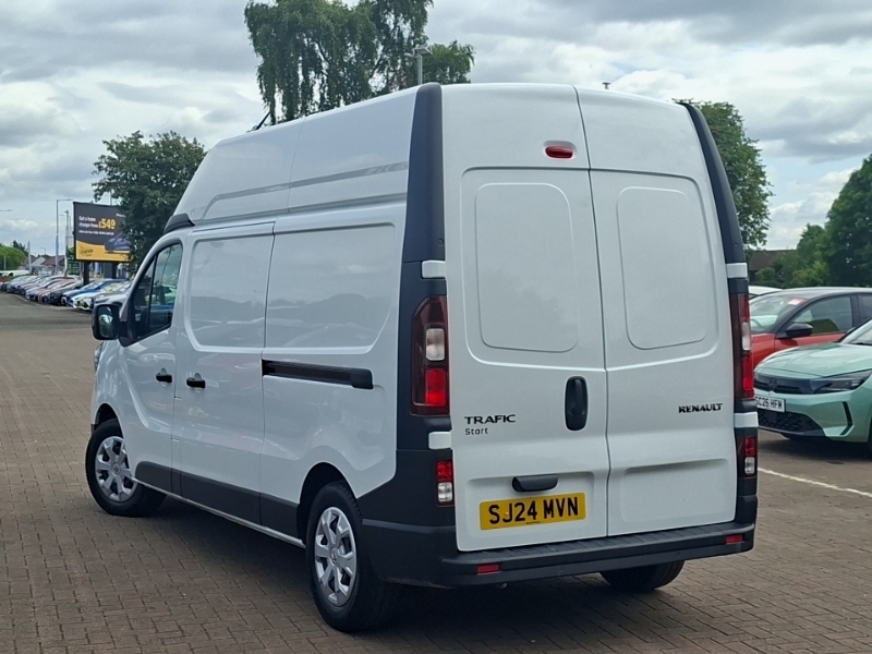 Renault Trafic Lh30 Blue Dci 150 High Roof Start Van White #2