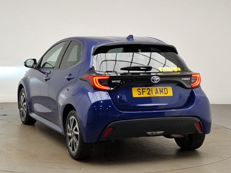 Toyota Yaris 1.5 Hybrid Design Cvt Blue #2
