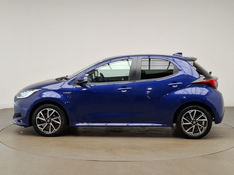 Toyota Yaris 1.5 Hybrid Design Cvt Blue #4