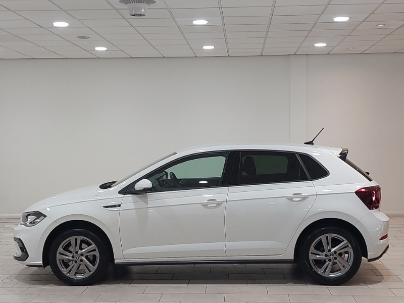 Volkswagen Polo 1.0 Tsi 110 R-line Dsg SH23VWT White #4