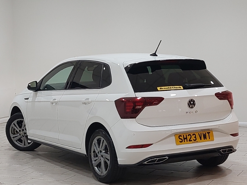 Volkswagen Polo 1.0 Tsi 110 R-line Dsg SH23VWT White #2