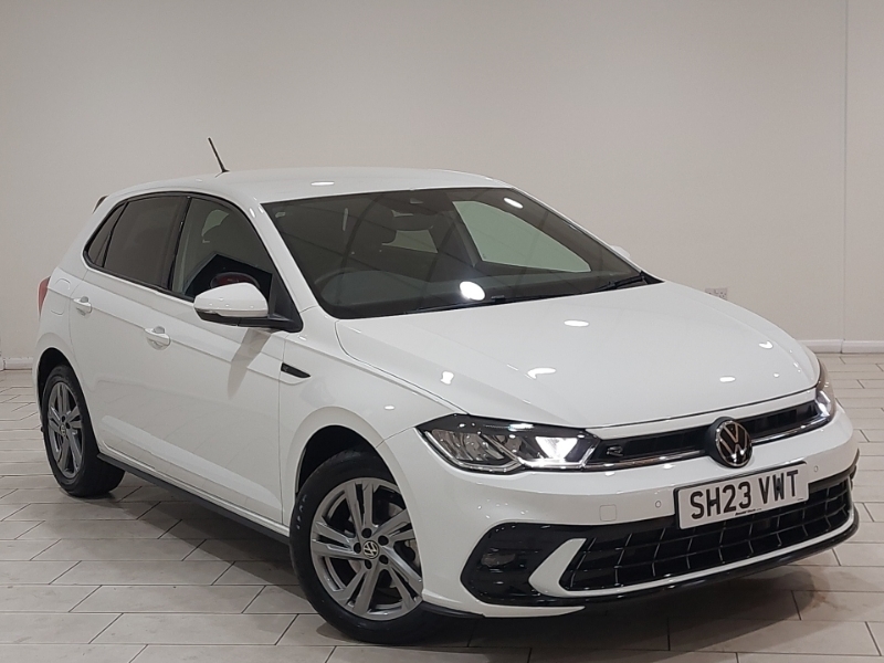 Volkswagen Polo 1.0 Tsi 110 R-line Dsg SH23VWT White