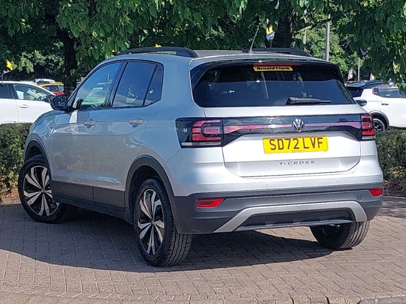 Volkswagen T-Cross 1.0 Tsi Black Edition Silver #2