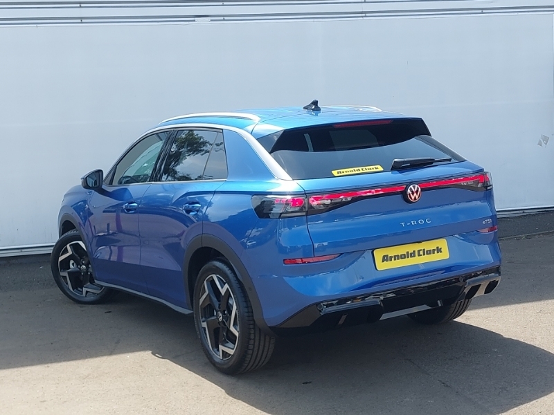 Volkswagen T-Roc 1.5 Etsi 150 R-line Dsg Blue #2