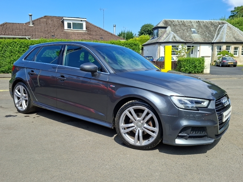 Audi A3 1.5 Tfsi Black Edition S Tronic 2018 Grey #7