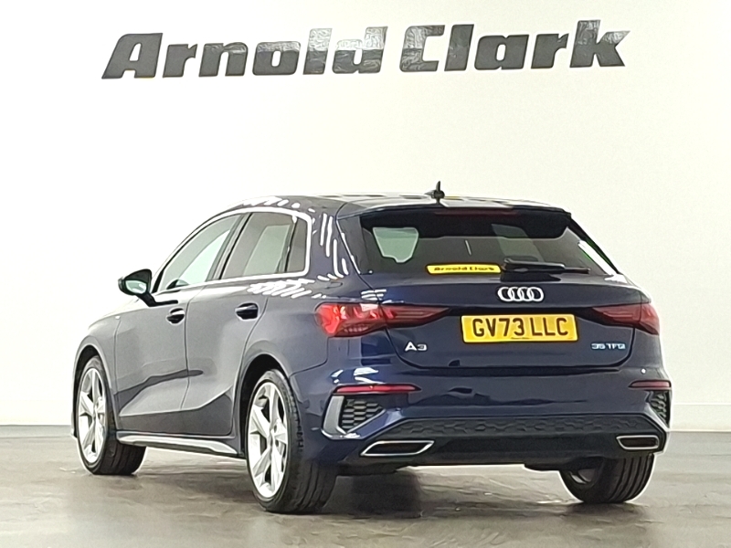 Audi A3 35 Tfsi S Line GV73LLC Blue #2