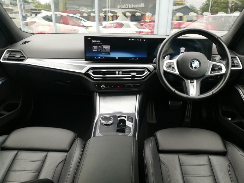 BMW 3 Series 320D Mht M Sport Step White #2
