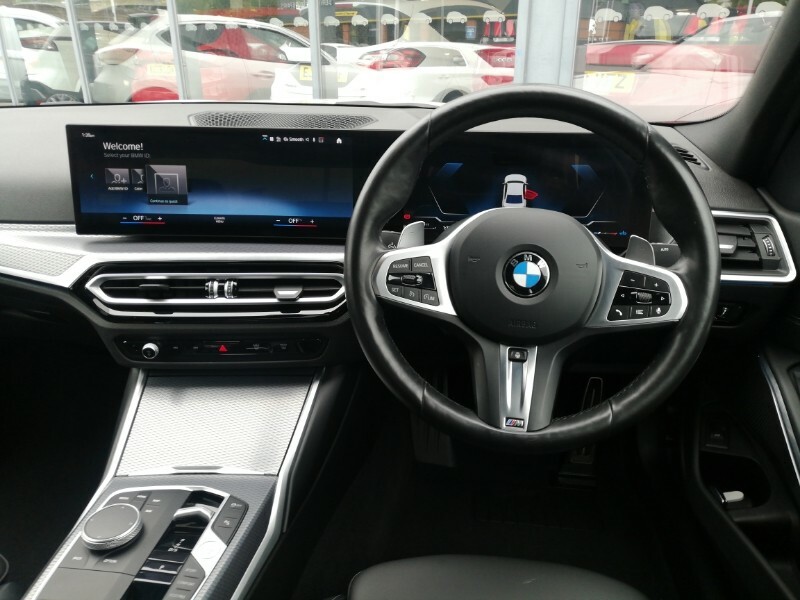 BMW 3 Series 320D Mht M Sport Step White #6