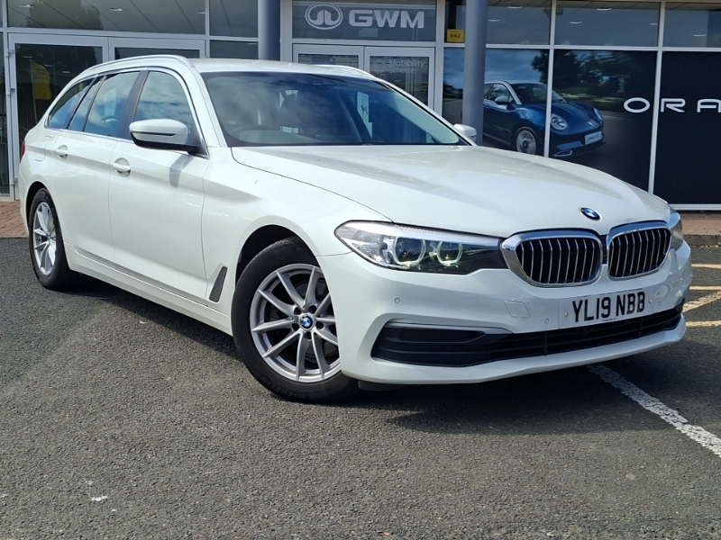 BMW 5 Series 520D Se White